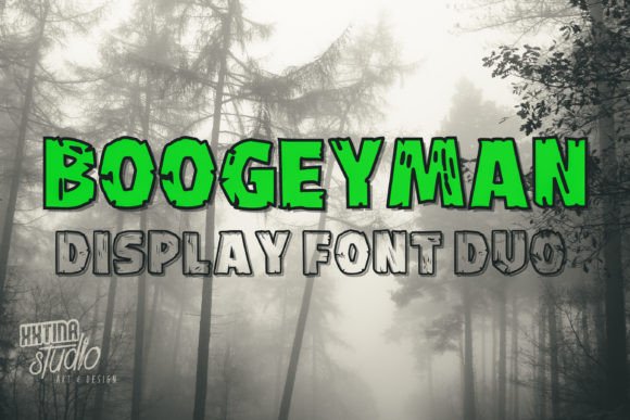 Boogeyman: A Chilling Display Font for Bold Branding