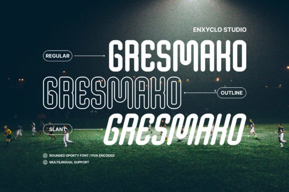 Bring Your Creations to Life with Gresmako Font