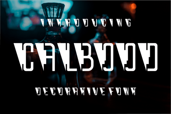 Calbood: A Versatile Display Font for Creative Campaigns