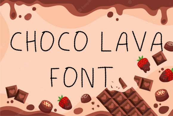 Choco Lava: A Playful Display Font for Editorial Charm