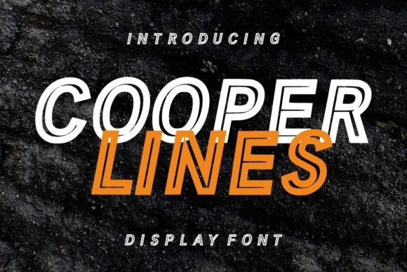 Cooper Lines: Elevate Your Campaign with a Modern Display Font
