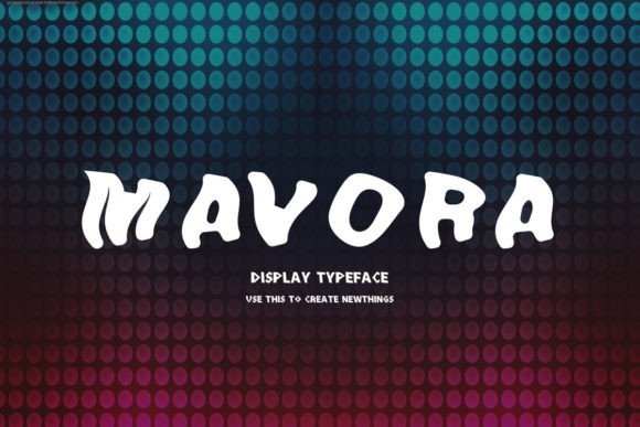 Elevate Your Campaigns with Mavora: A Modern Display Font