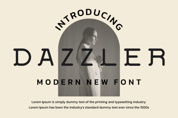 Elevate Your Editorial Design with Dazzler Font