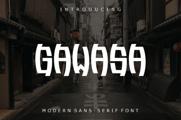 Enhance Your Brand with Gawasa: A Premium Display Font