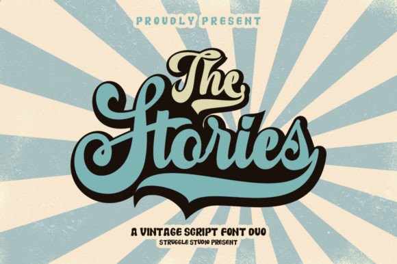 Enhance Your Campaigns with The Stories Duo Font