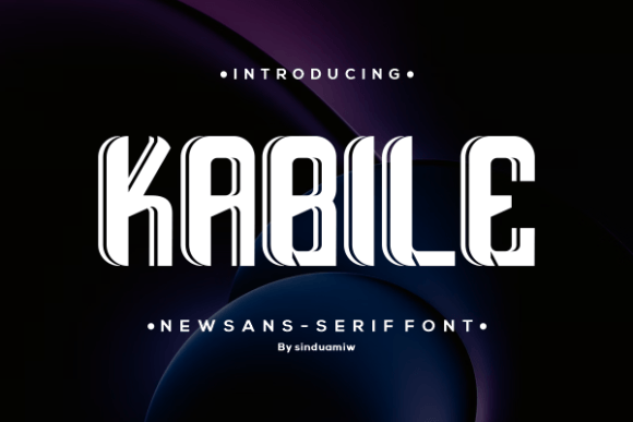 Enhance Your Handmade Creations with Kabile Font