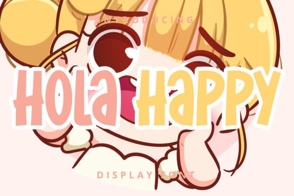 Hola Happy: A Playful Display Font for Engaging Web Designs