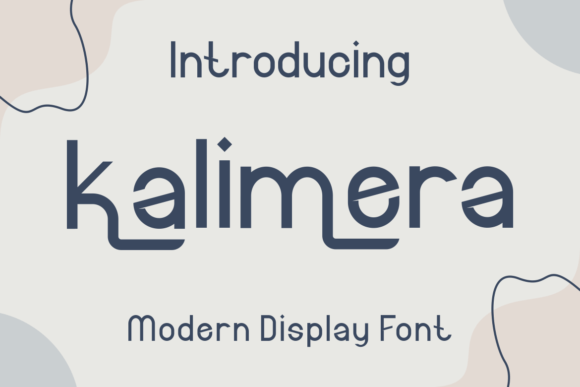 Introducing Kalimera: A Premium Display Font for Marketers