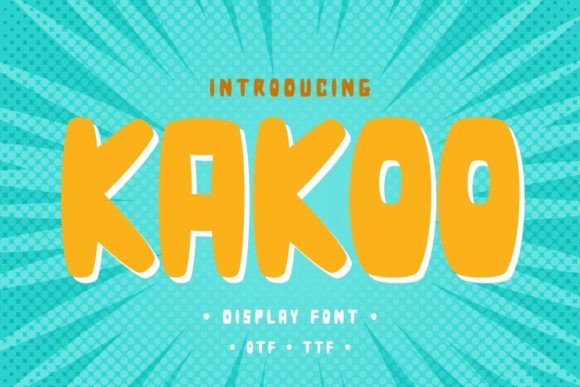 Kakoo: A Bold and Expressive Type Choice