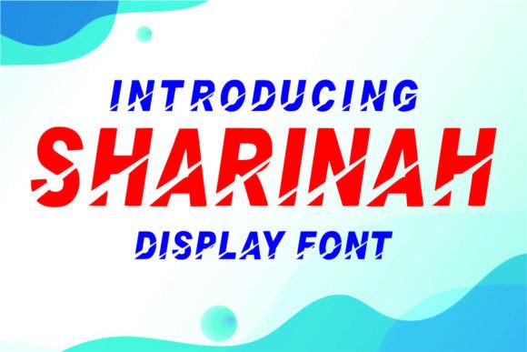 Sharinah: A Bold and Versatile Display Font