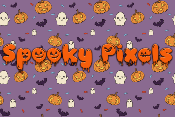 Spooky Pixels: A Fun and Whimsical Font for Your Brand