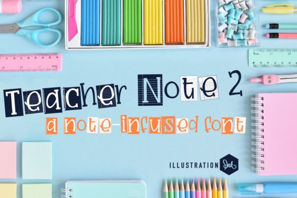 Teacher Note 2: A Handwritten Display Font for Web Design