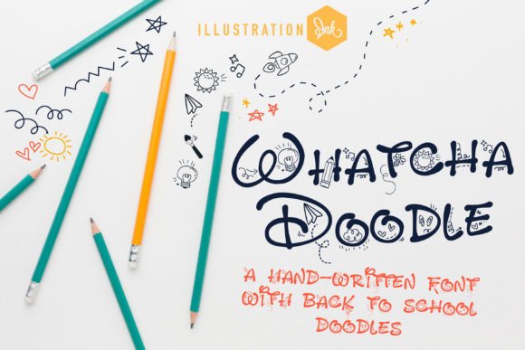 Whatcha Doodle: A Fun, Handwritten Font for Engaging Campaigns